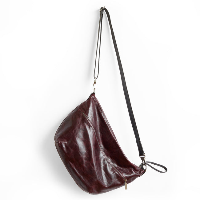 black cherry + falcon | duffel single zip