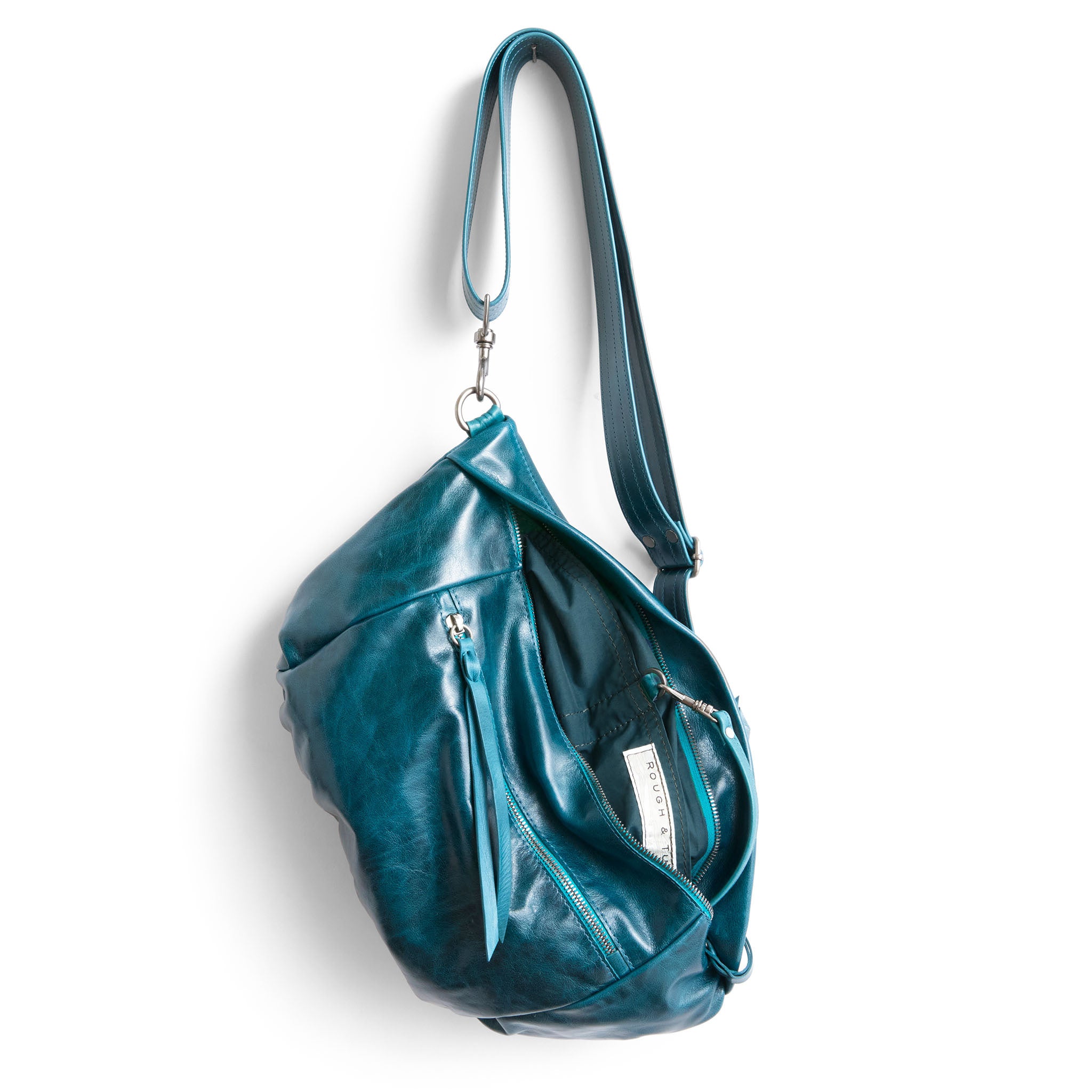 jenny large in tourmaline, showcasing interior canada blue lining