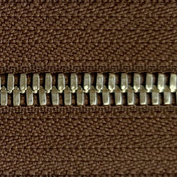 chestnut | nickel | zipper swatch