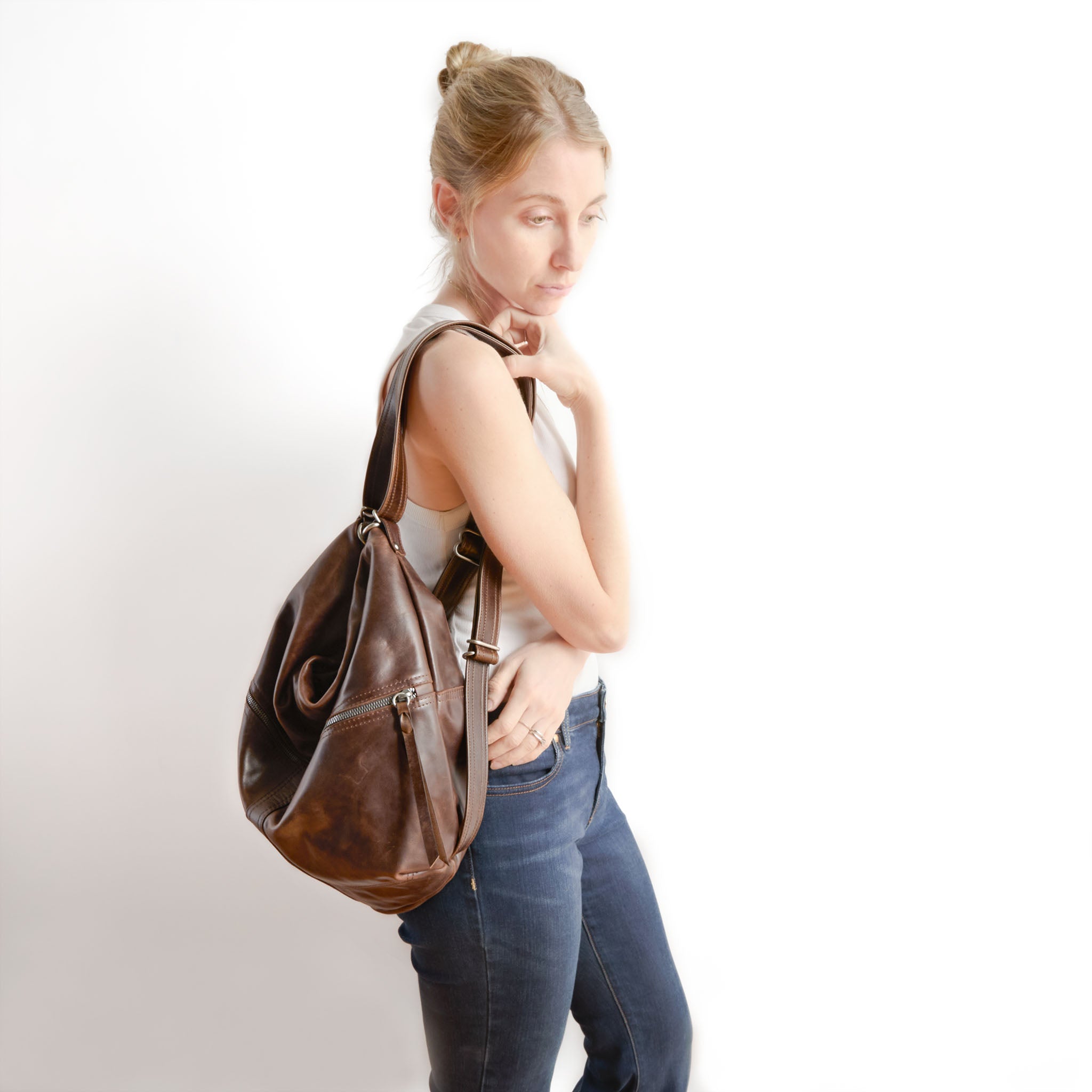 original city safari size large in bourbon and cognac