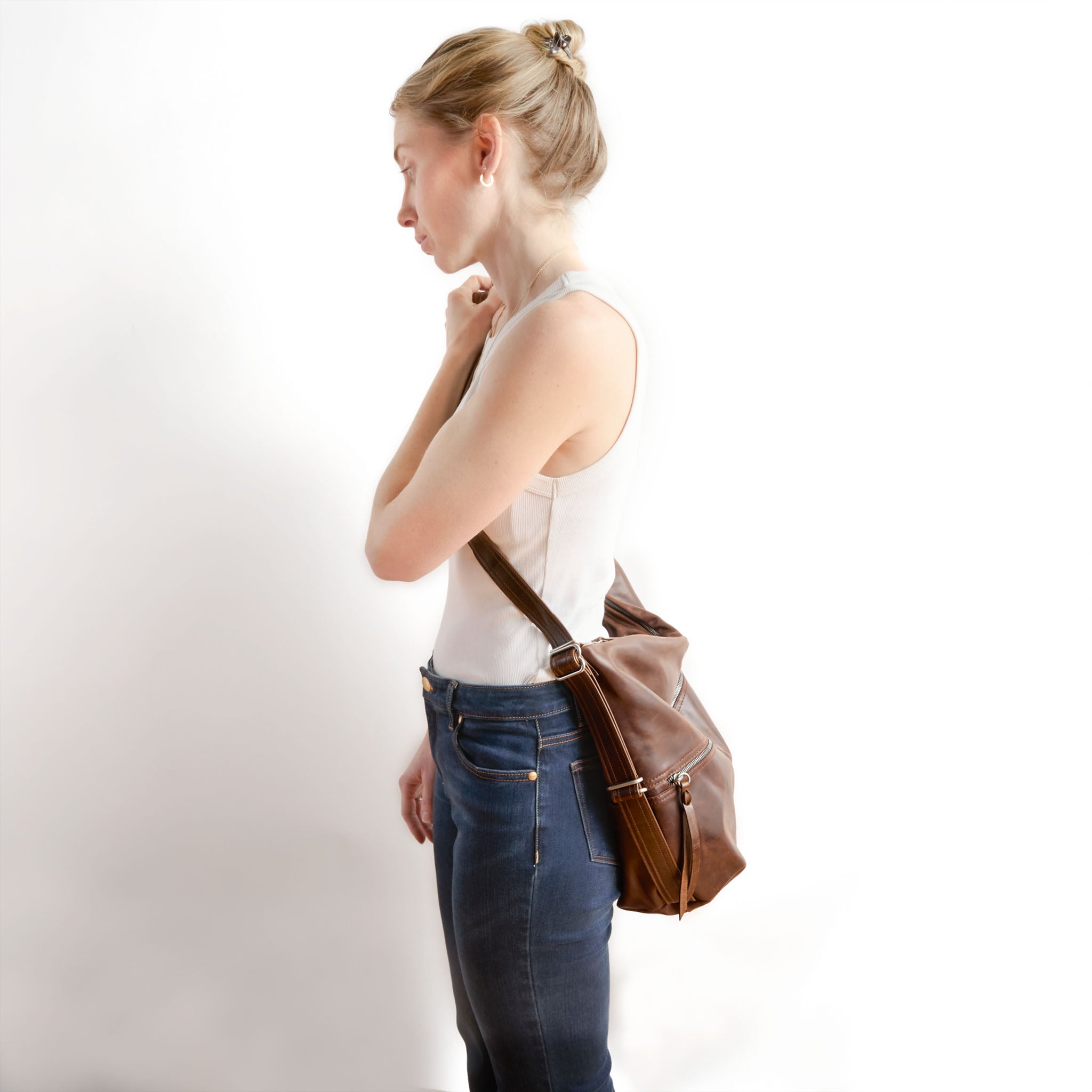 original city safari size large in bourbon and cognac