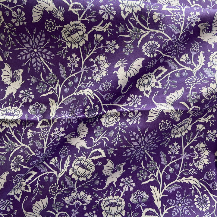 drakos purple | cotton sateen | vault
