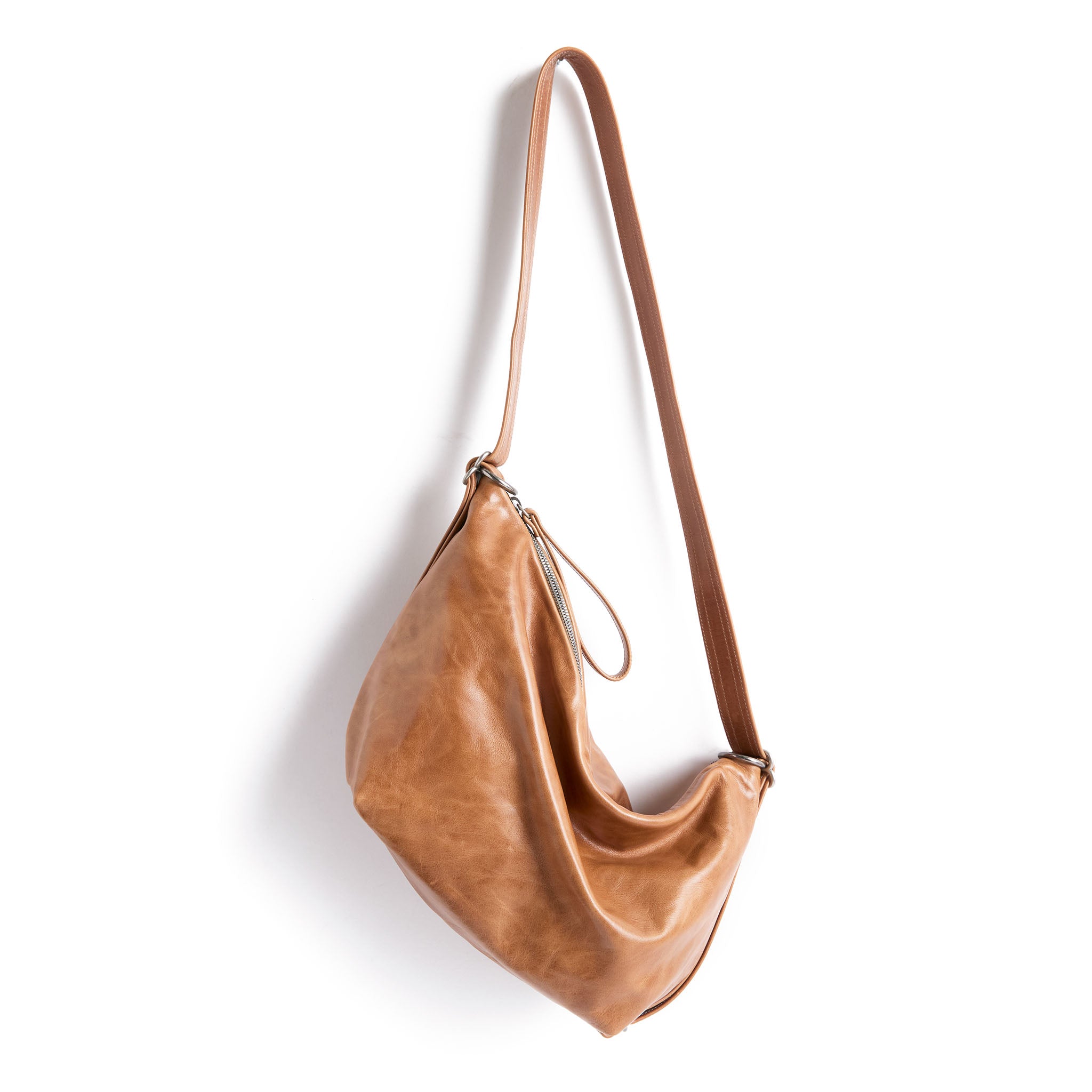 duffel small in light saddle