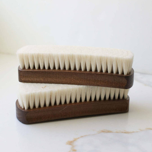 suede & leather brush