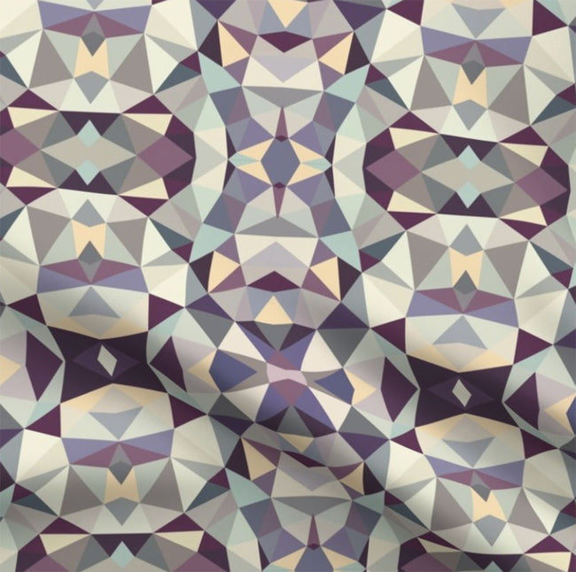 full scope purple & grey | swatch | cotton sateen