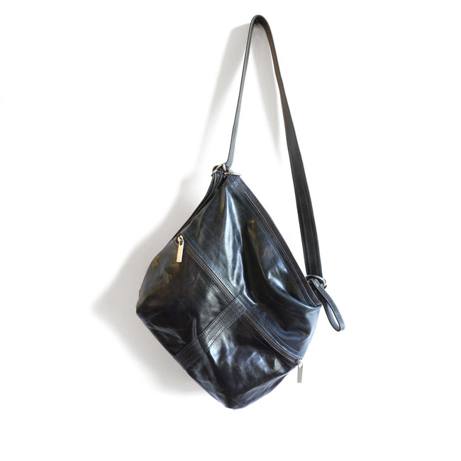 shadow + falcon | small city double zip with falcon base and shadow top panel