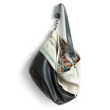 umi blue | swatch | linen blend