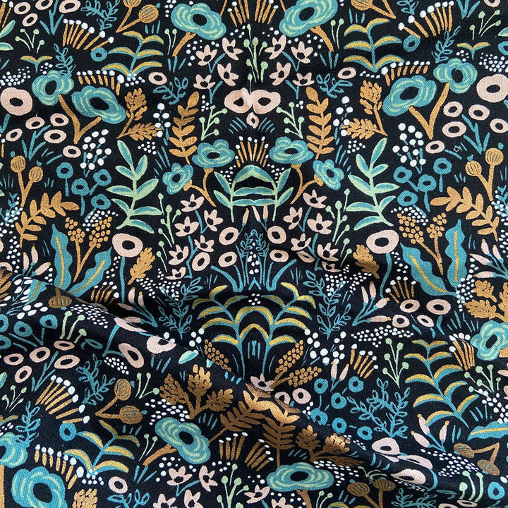 Rifle Paper Co. midnight tapestry | swatch