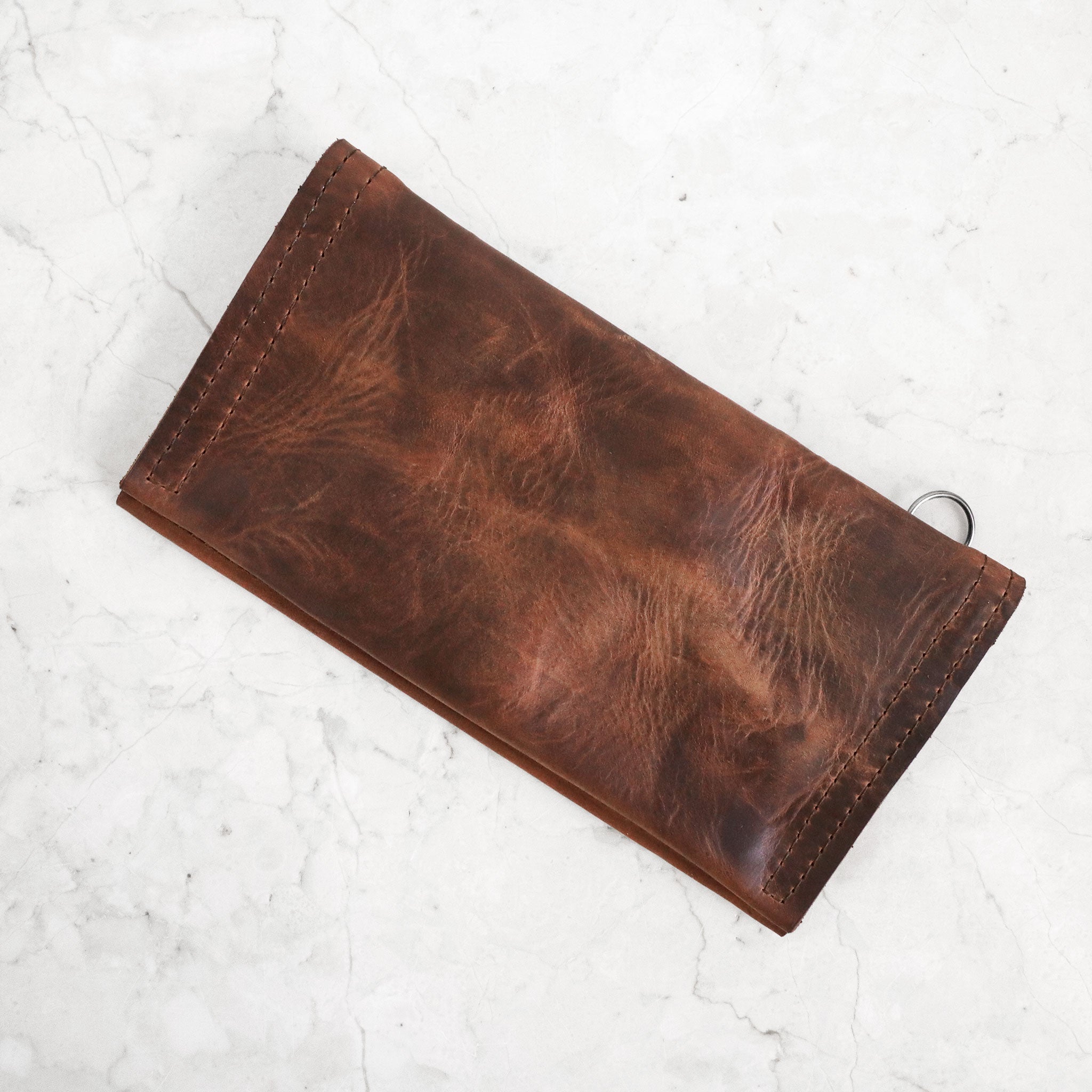 snap wallet in pure saddle
