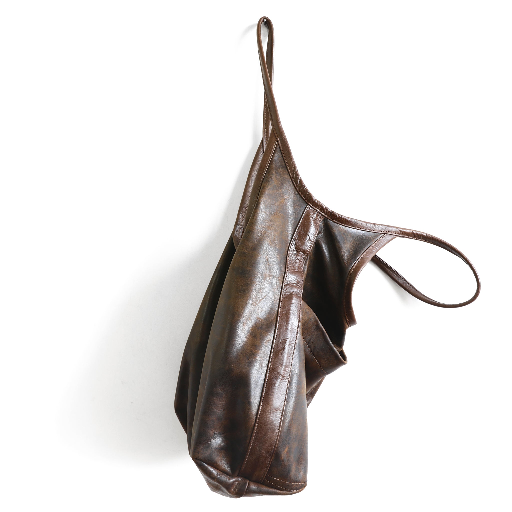tux sling medium in rustic pecan and vintage brown