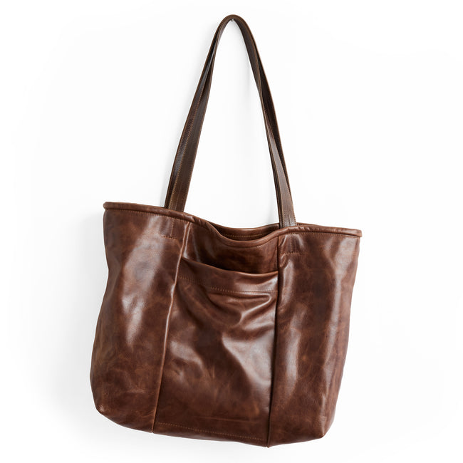 selkie + cognac | large asher in selkie