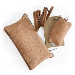 flight vachetta + light saddle | XL bon bon in flight vachetta