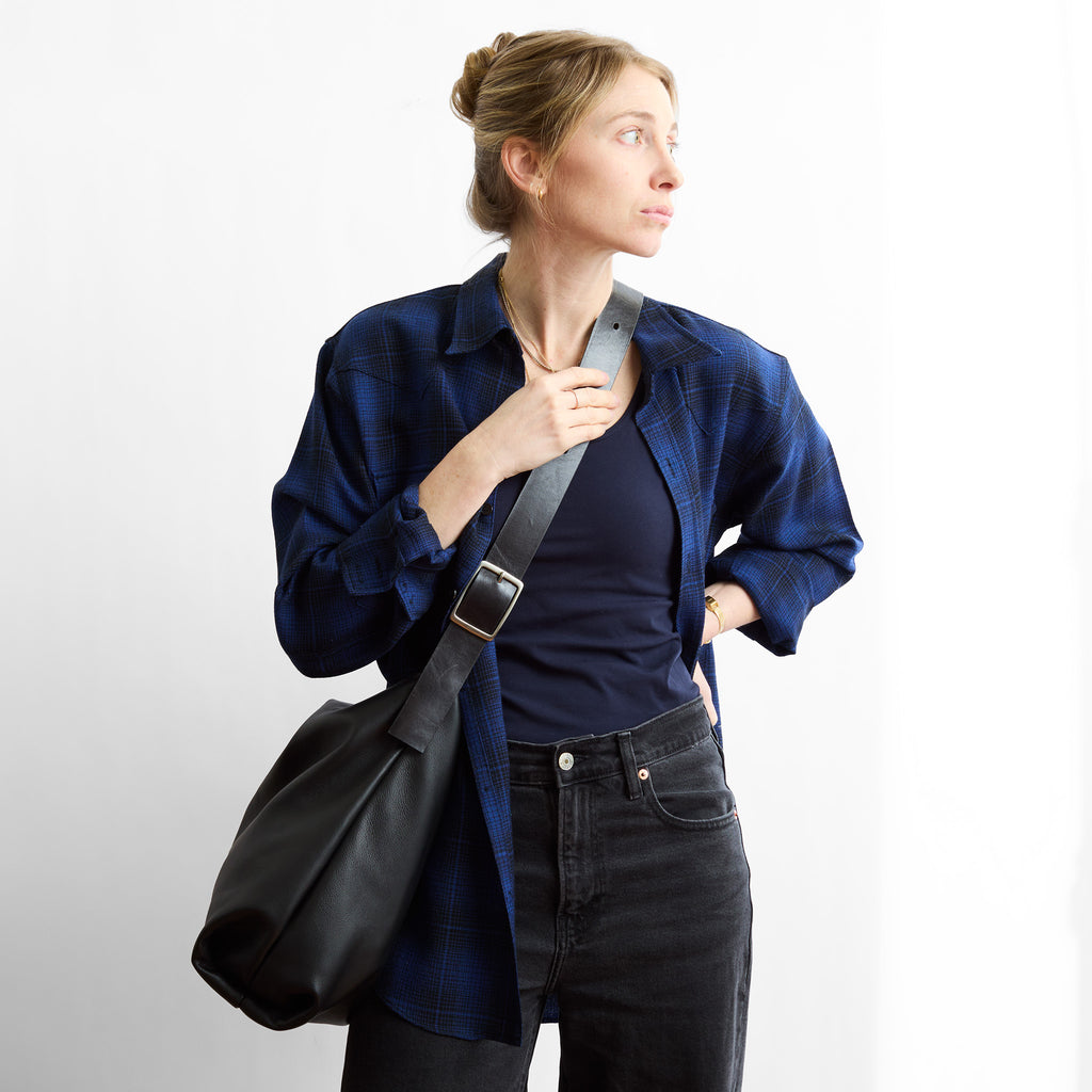 model wearing XL central boho 