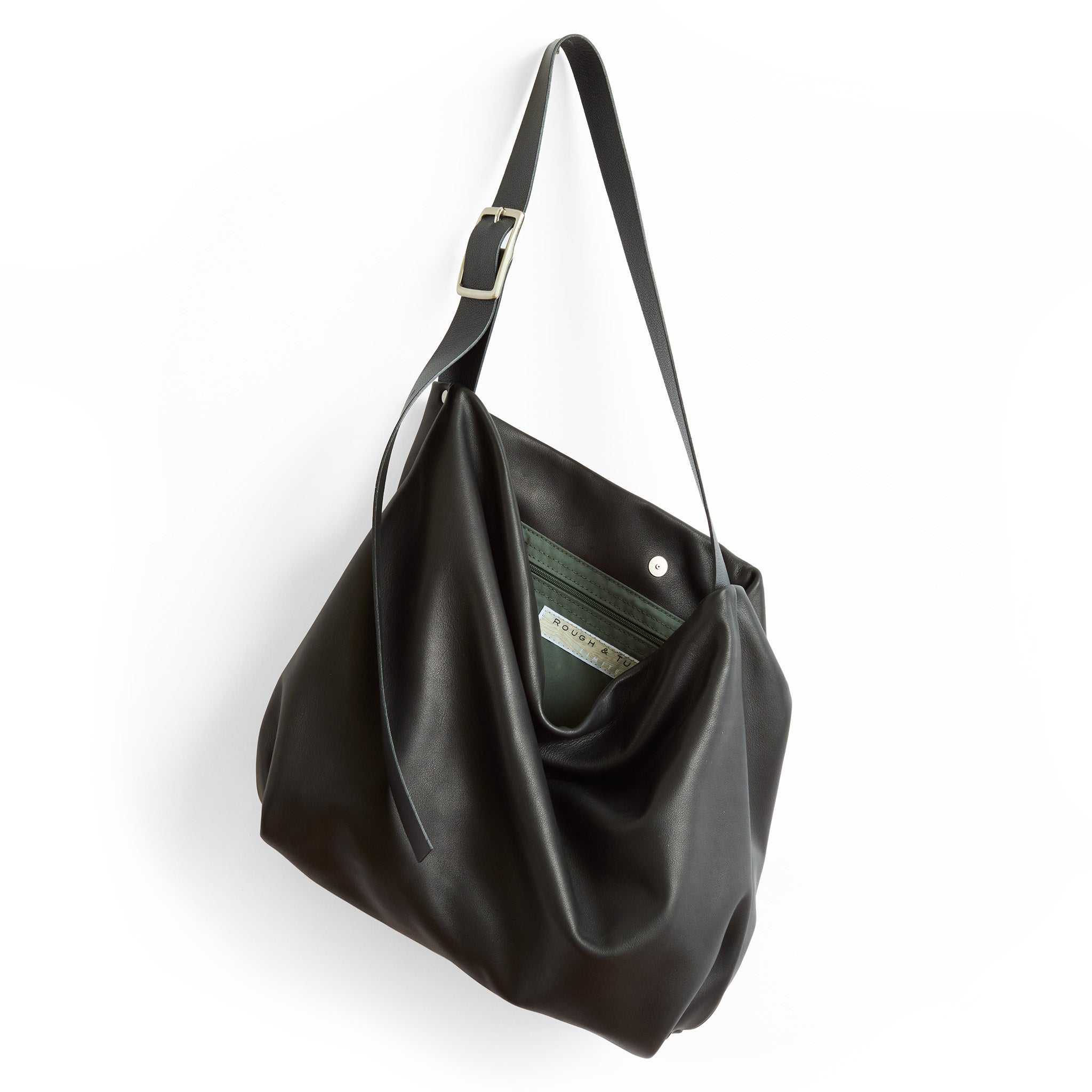 large central boho in naked black