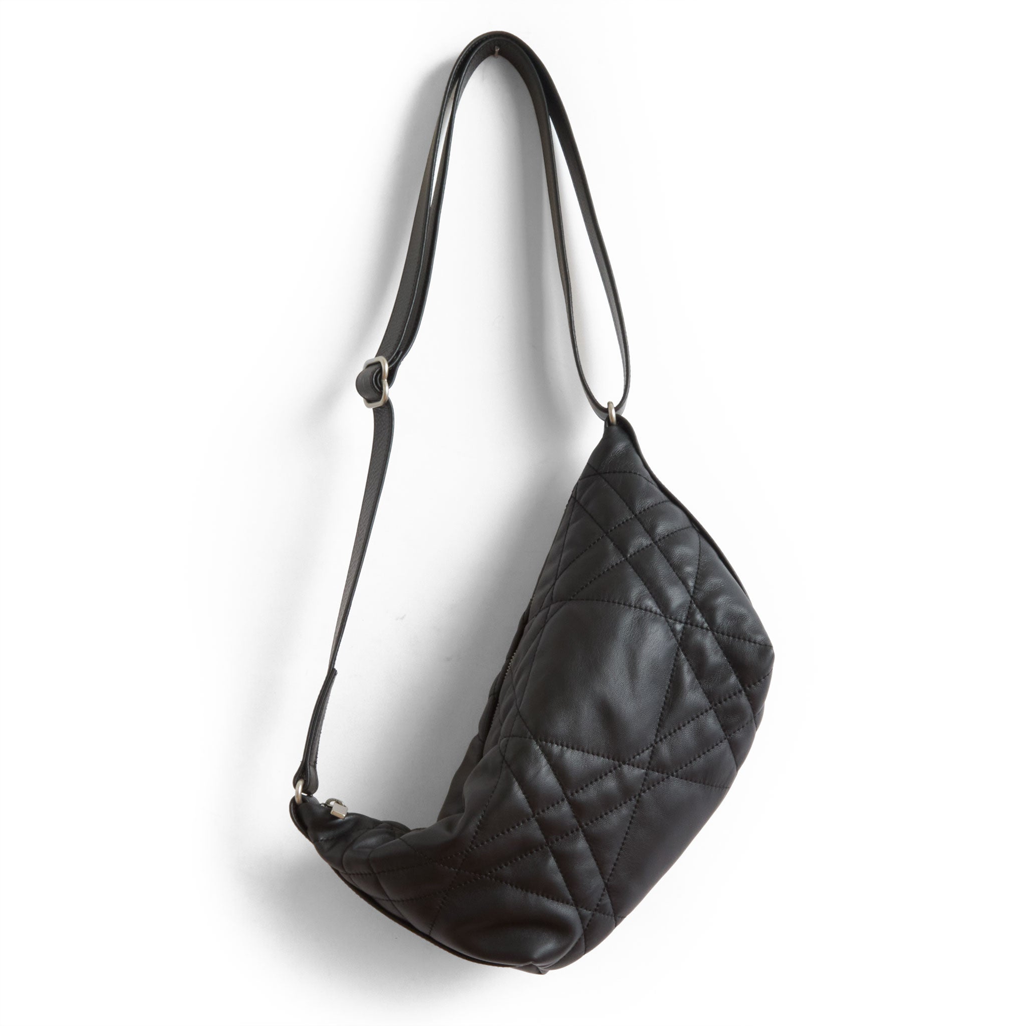 cooper in quilted pashi black