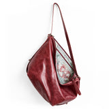 nectar | duffel size large in nectar, showcasing interior peony bowl nectar lining