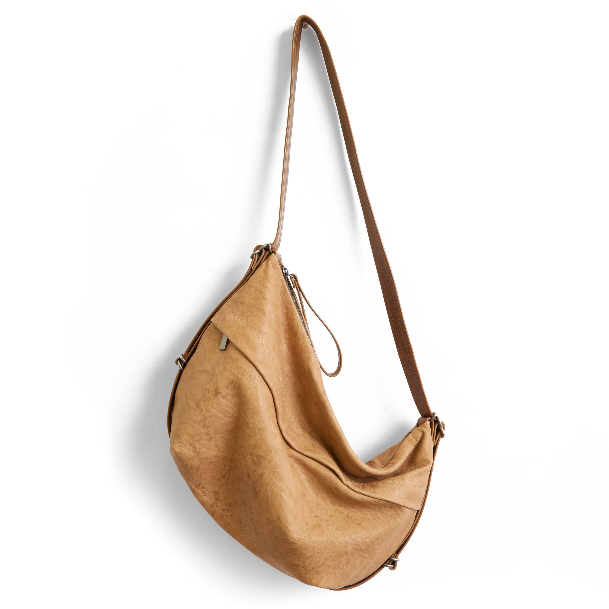 duffel single zip in flight vachetta