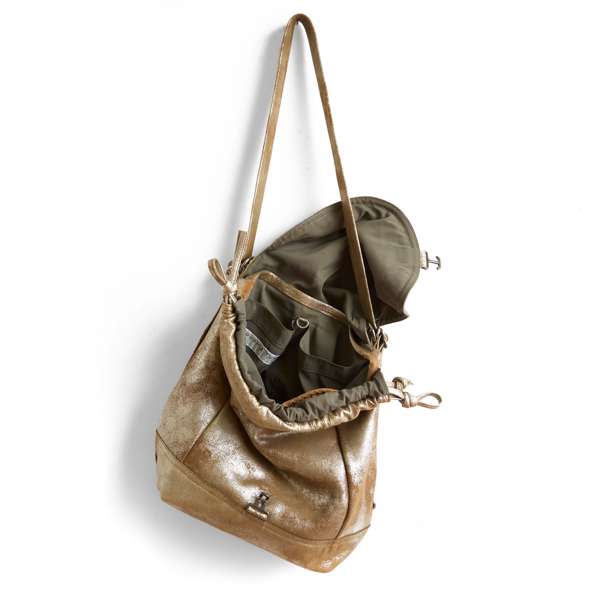 1904 maxwell size medium in double gilded mink, showcasing interior essex lining