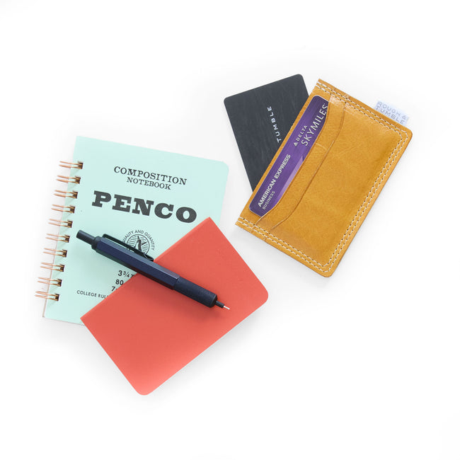 goldenrod | five slot wallet in goldenrod