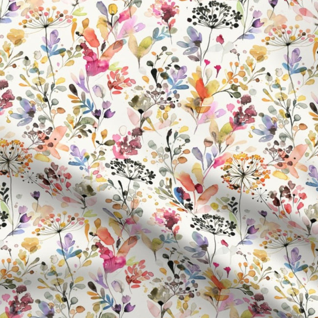 windy grasses | cotton sateen | swatch