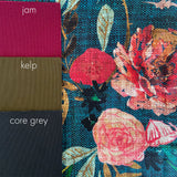 woven petals | cotton sateen | vault premium