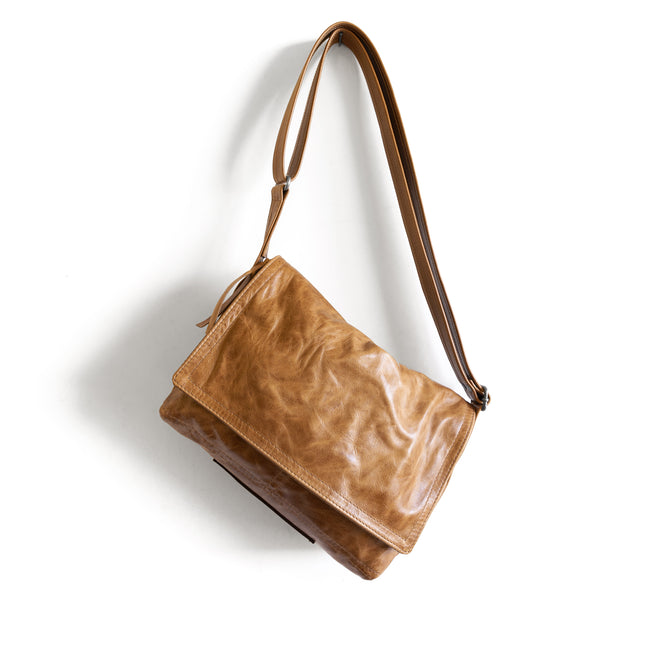 light saddle | little book bag in light saddle