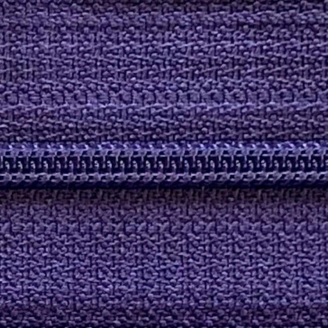 purple | nylon | zipper swatch