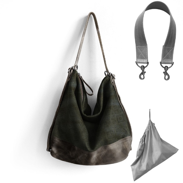 Custom Adjustable Hobo | Leather Base - Customer's Product with price 506.00